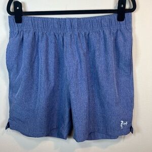The Endless Summer Mens hybrid Pull On Blue Pocket Logo Quick Dry Stretch Sz XXL